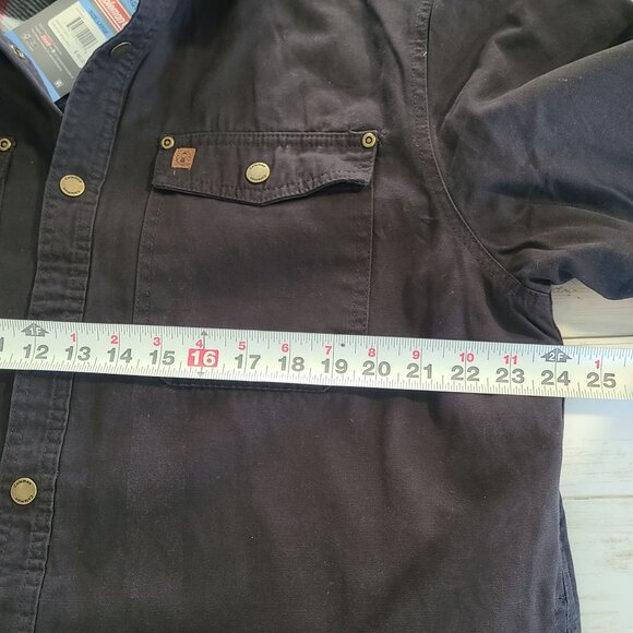 Coleman Mens Fleece Lined Shacket Shirt Outdoor Utility NEW Large Gorpcore - Picture 6 of 9